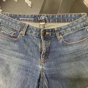 Ann Taylor LOFT Original Boot Jeans